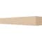 Ekena Millwork 6in. W x 4in. H x 28in. L Block Woodgrain TimberThane Rafter Tail, Primed Tan RFTUR06X04X28BLKRCPR - alternate 1
